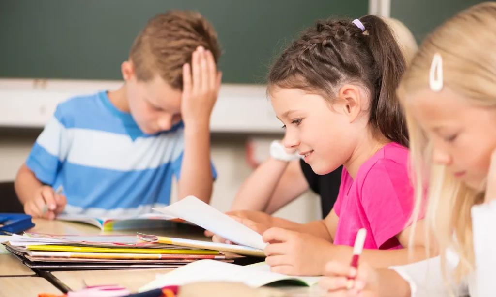 Enfants et adolescents en difficulté d'apprentissage