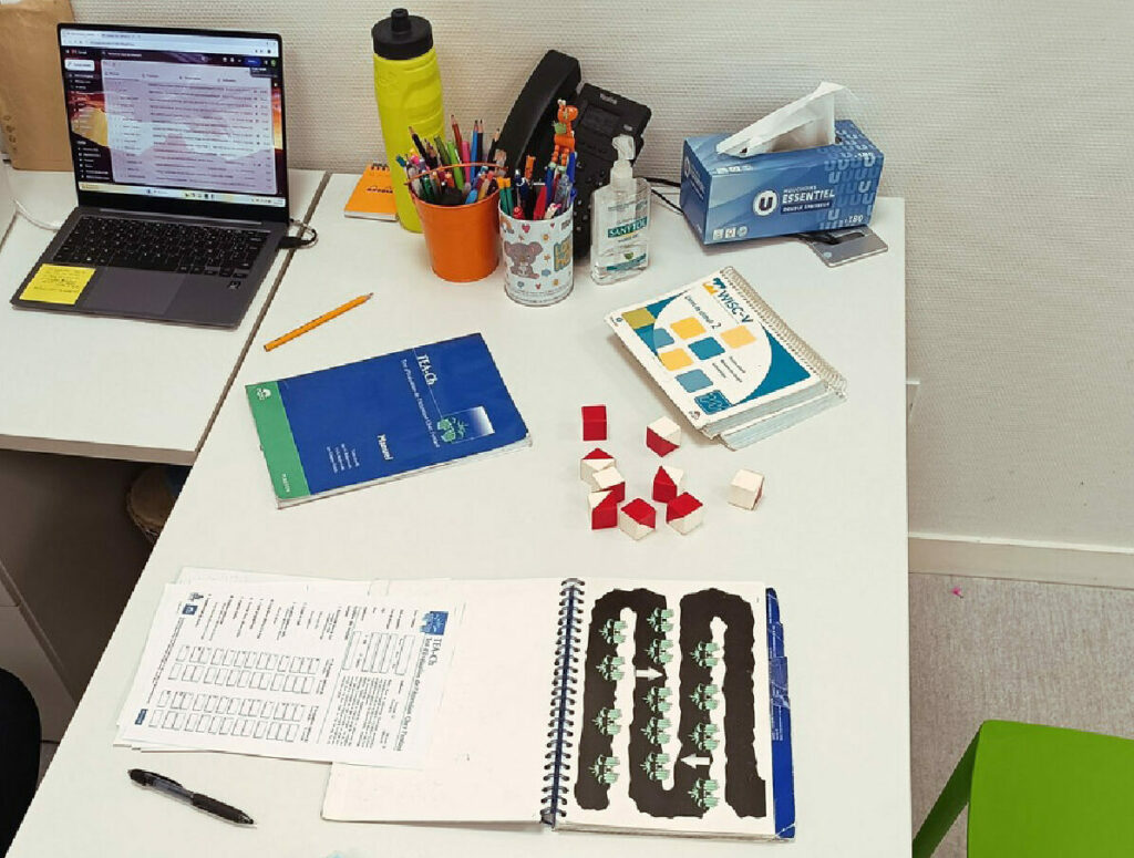 environnement de travail Laetitia Fortuny